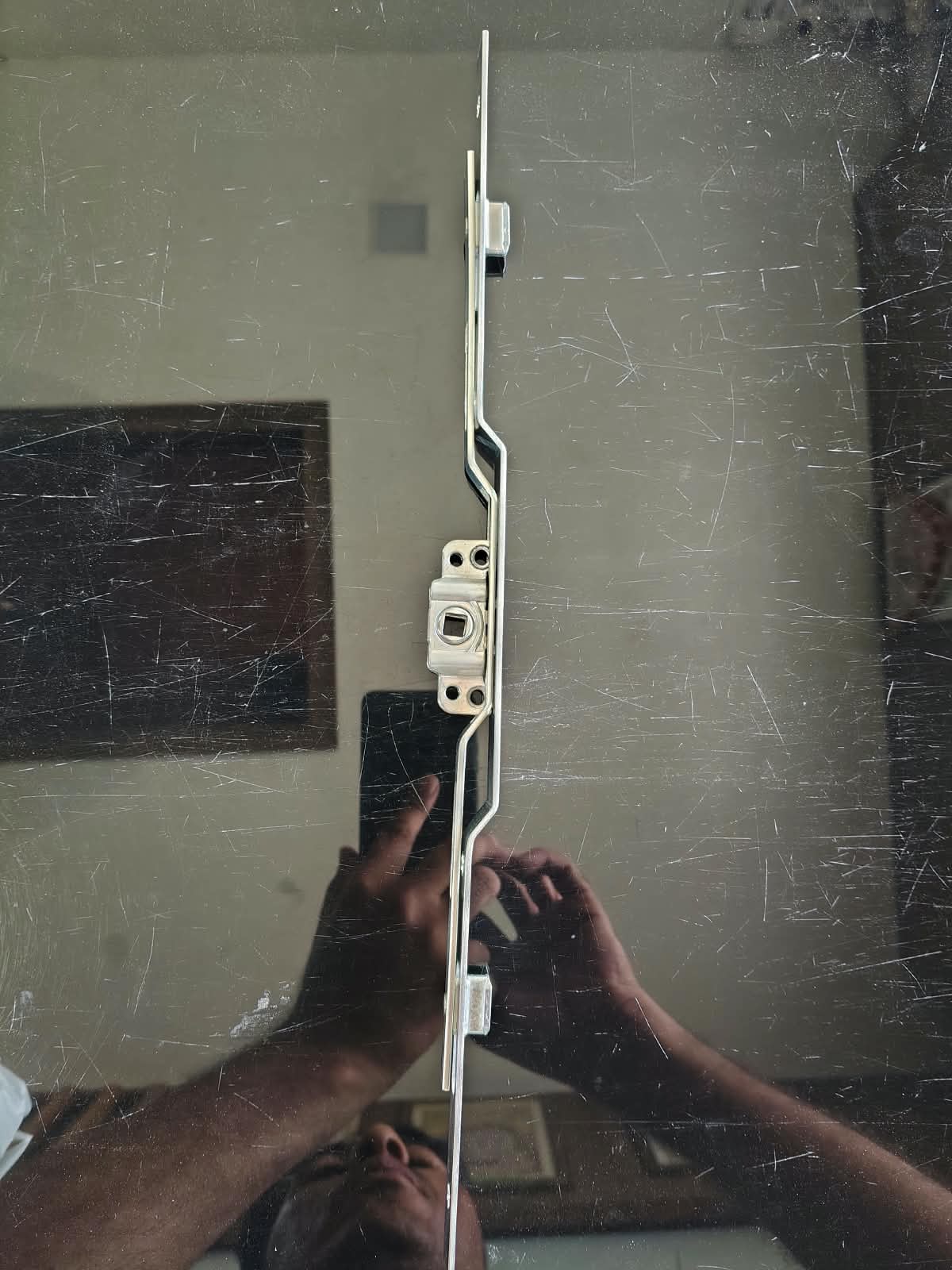Recent glass window installation